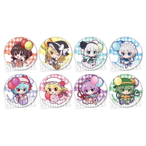 『東方Project』トレーディング缶バッジ ぷかっしゅ バルーンver. BOX